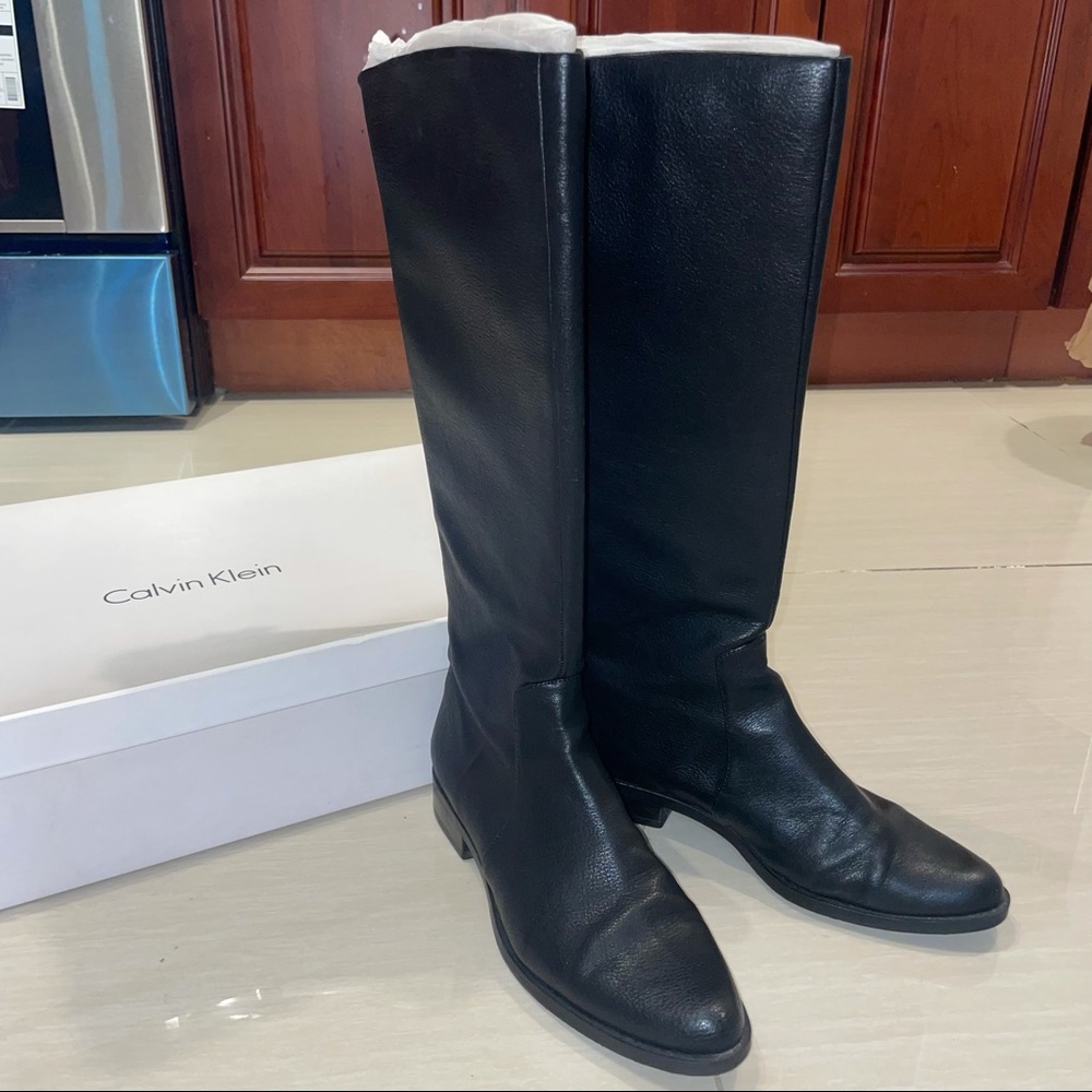 Calvin Klein Taylin Riding Boots 👢